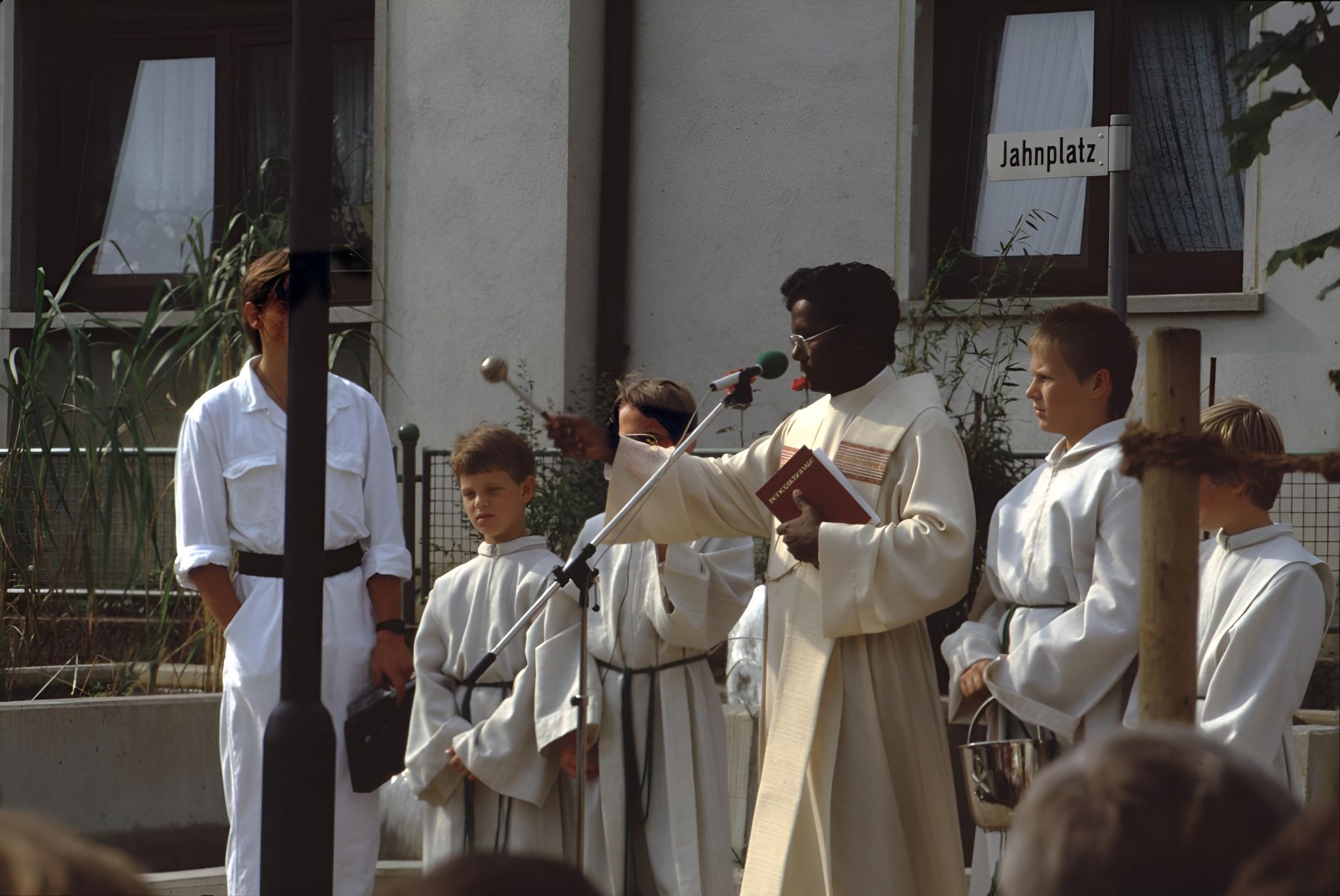 Segnung des Jahnplatzes