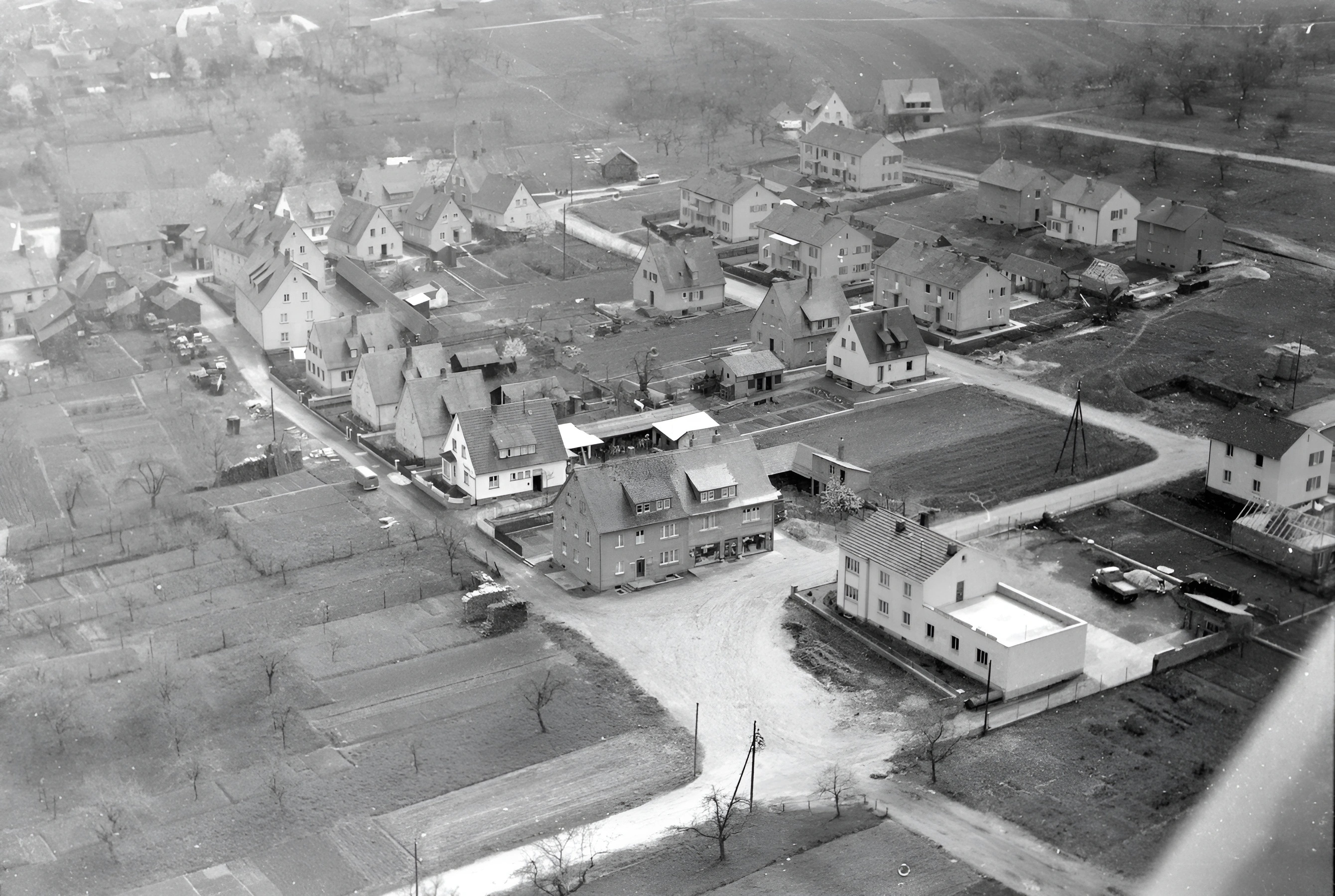 Der Jahnplatz in Trennfurt