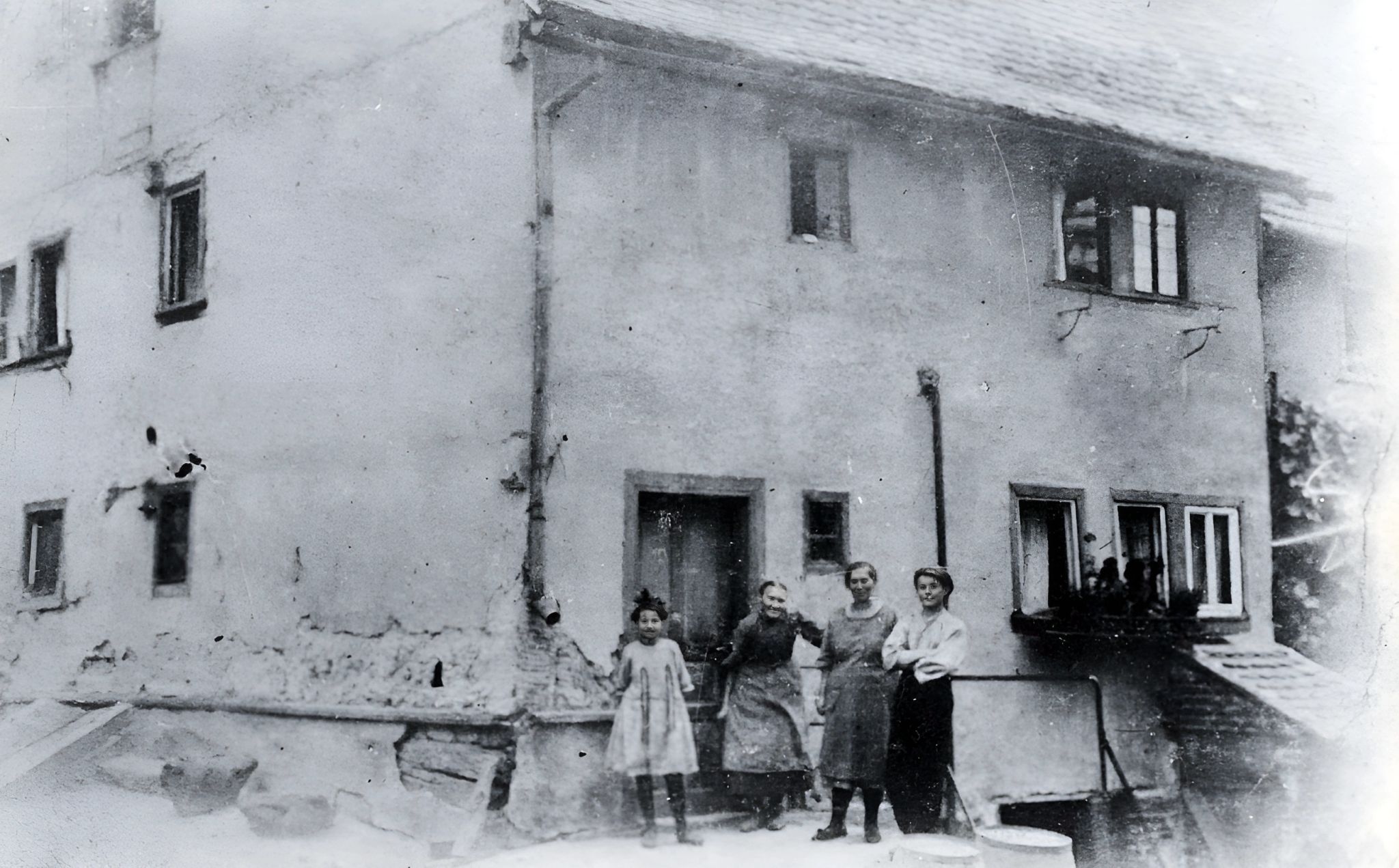 Die Gärtnerei Wetzel in der Trennfurter Straße um 1920