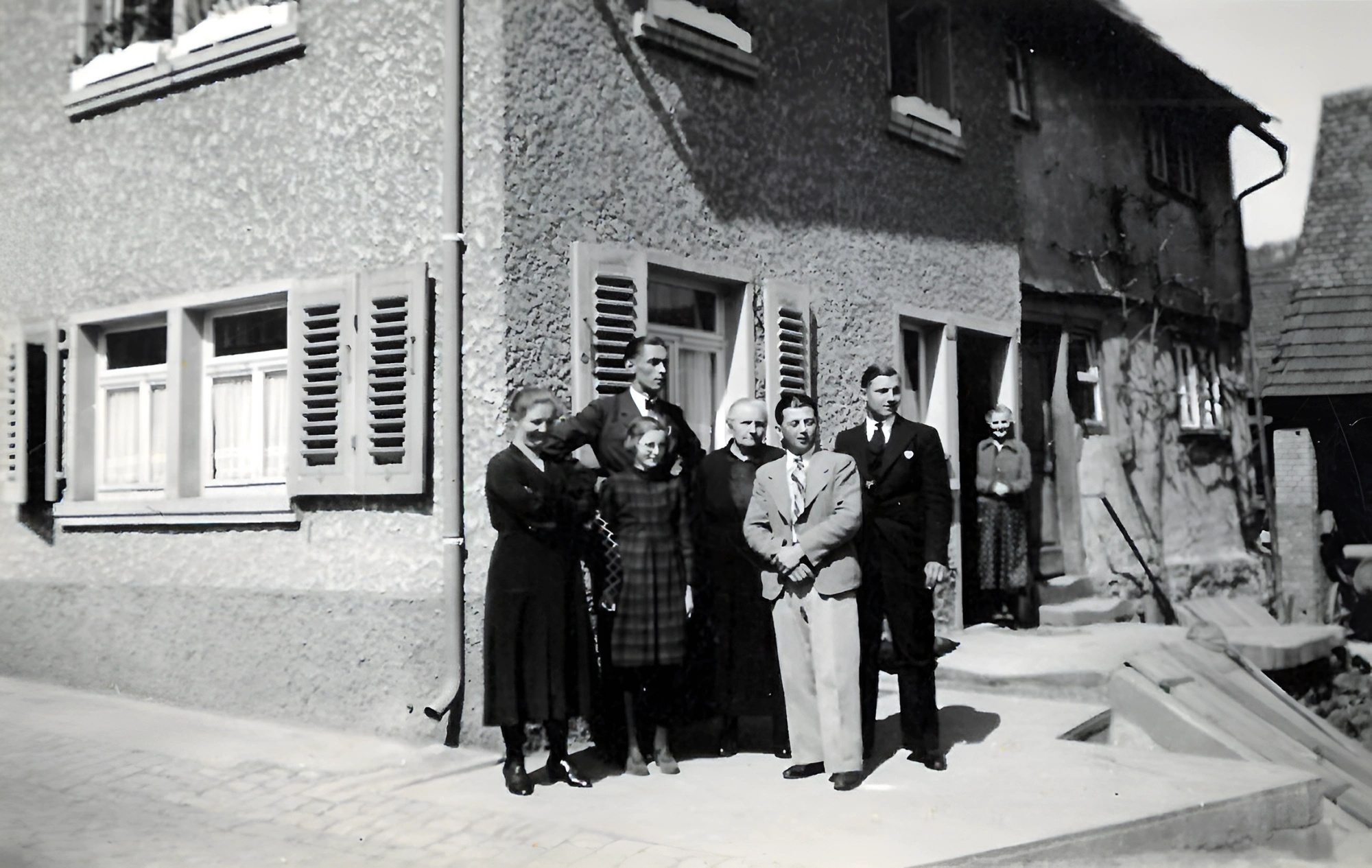 Die Trennfurter Straße 67 (früher Hauptstraße 10, dann 29) um 1938