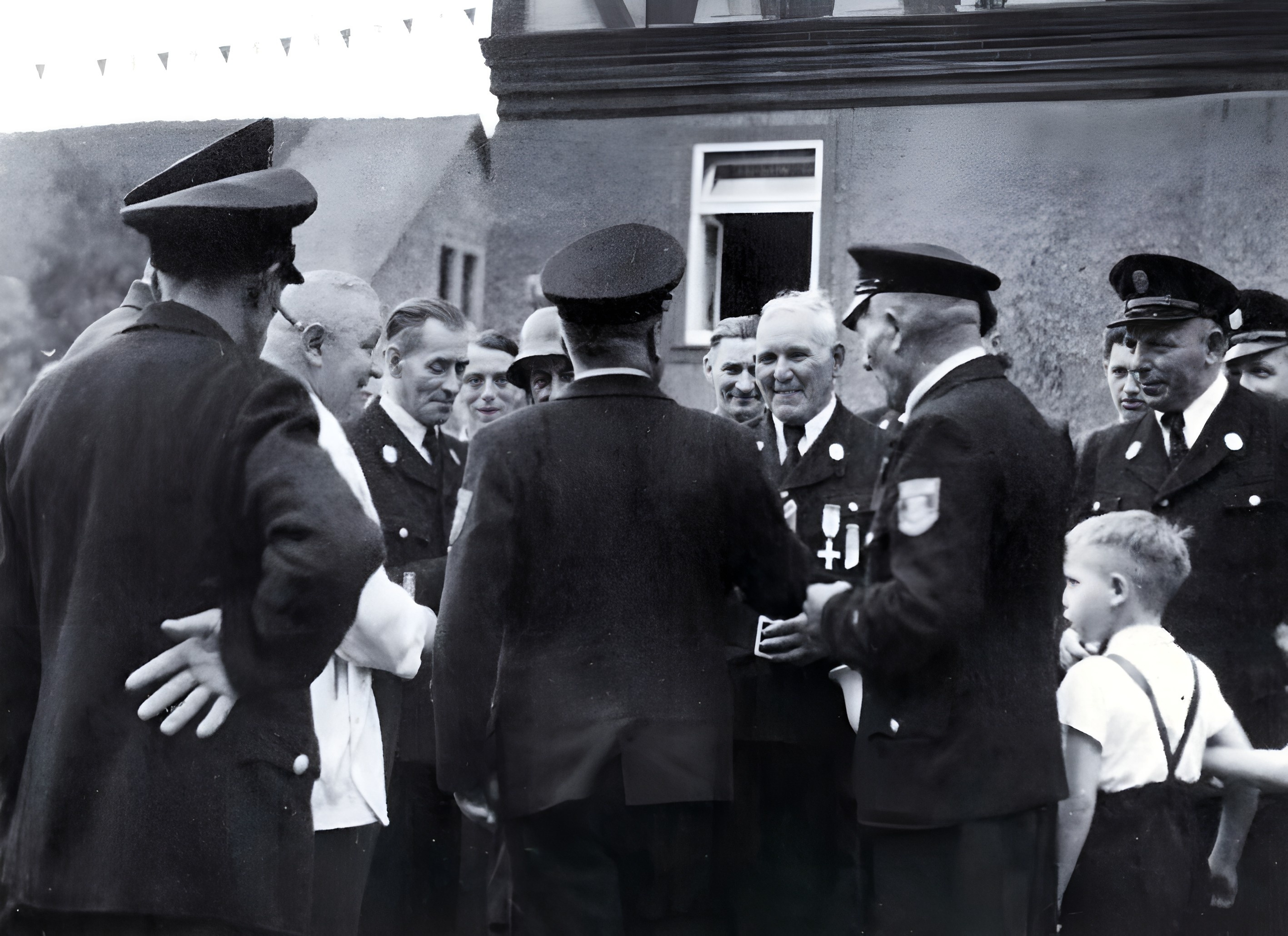 In der Mitte Alois Wöber