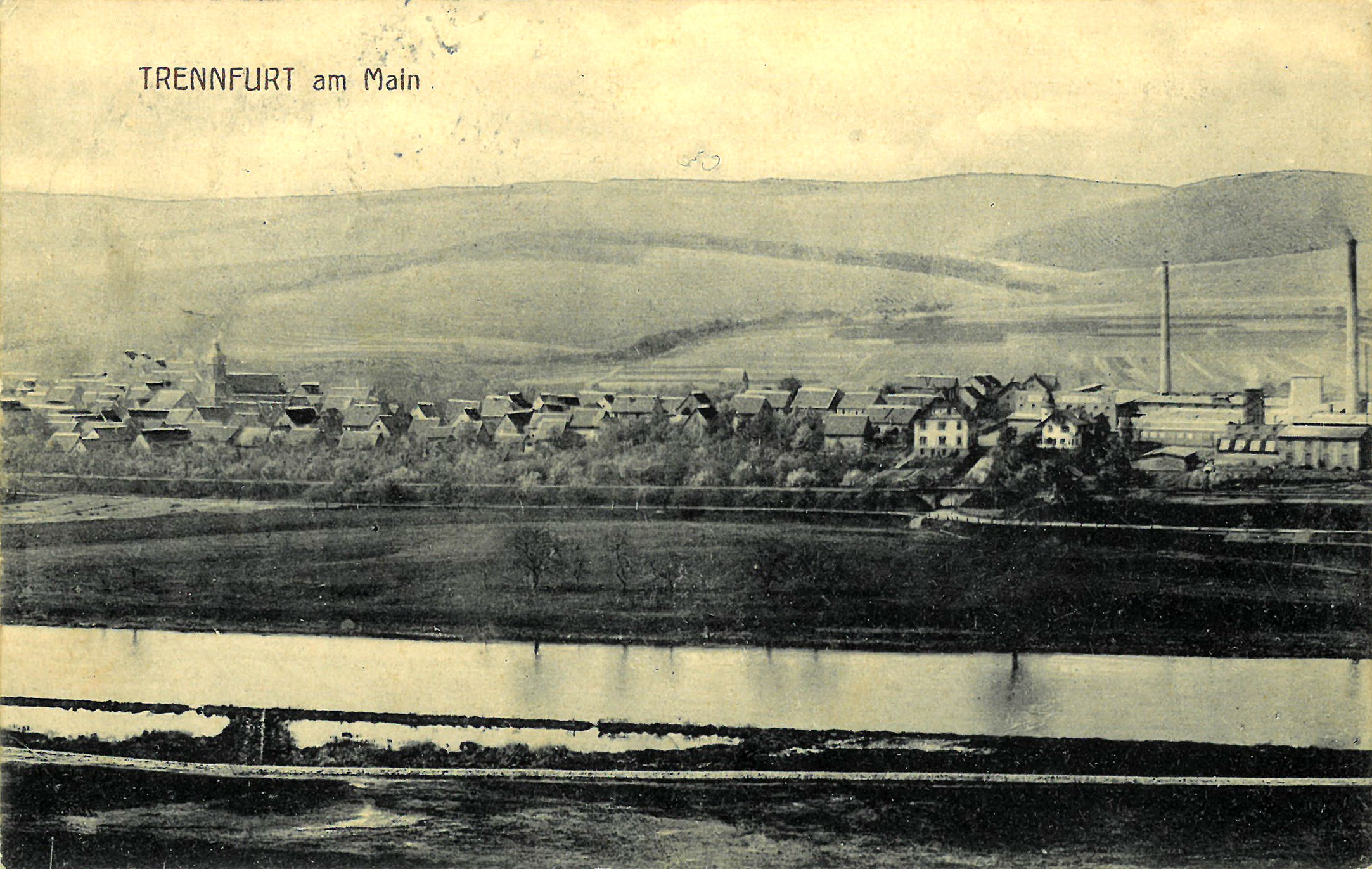 Ansichtskarte Trennfurt um 1922