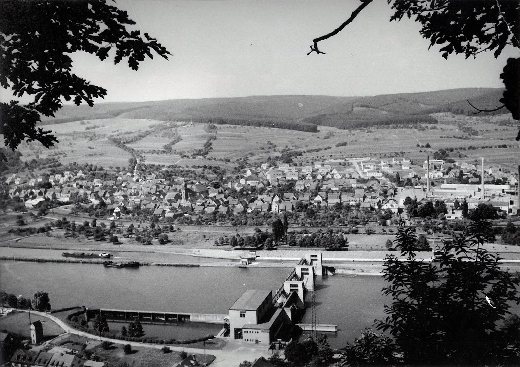Blick vom Schlossberg auf Trennfurt