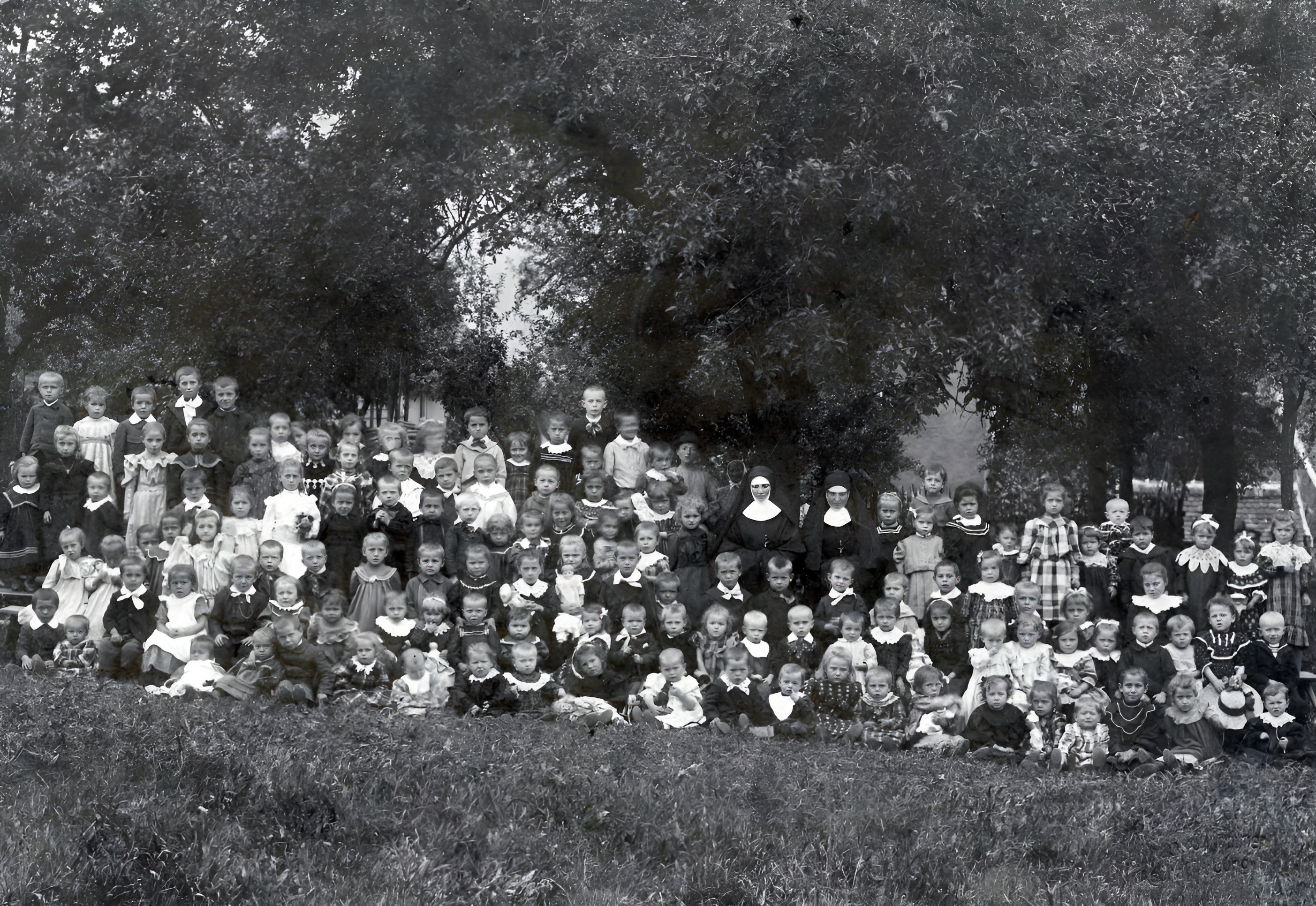 Kindergarten um 1918