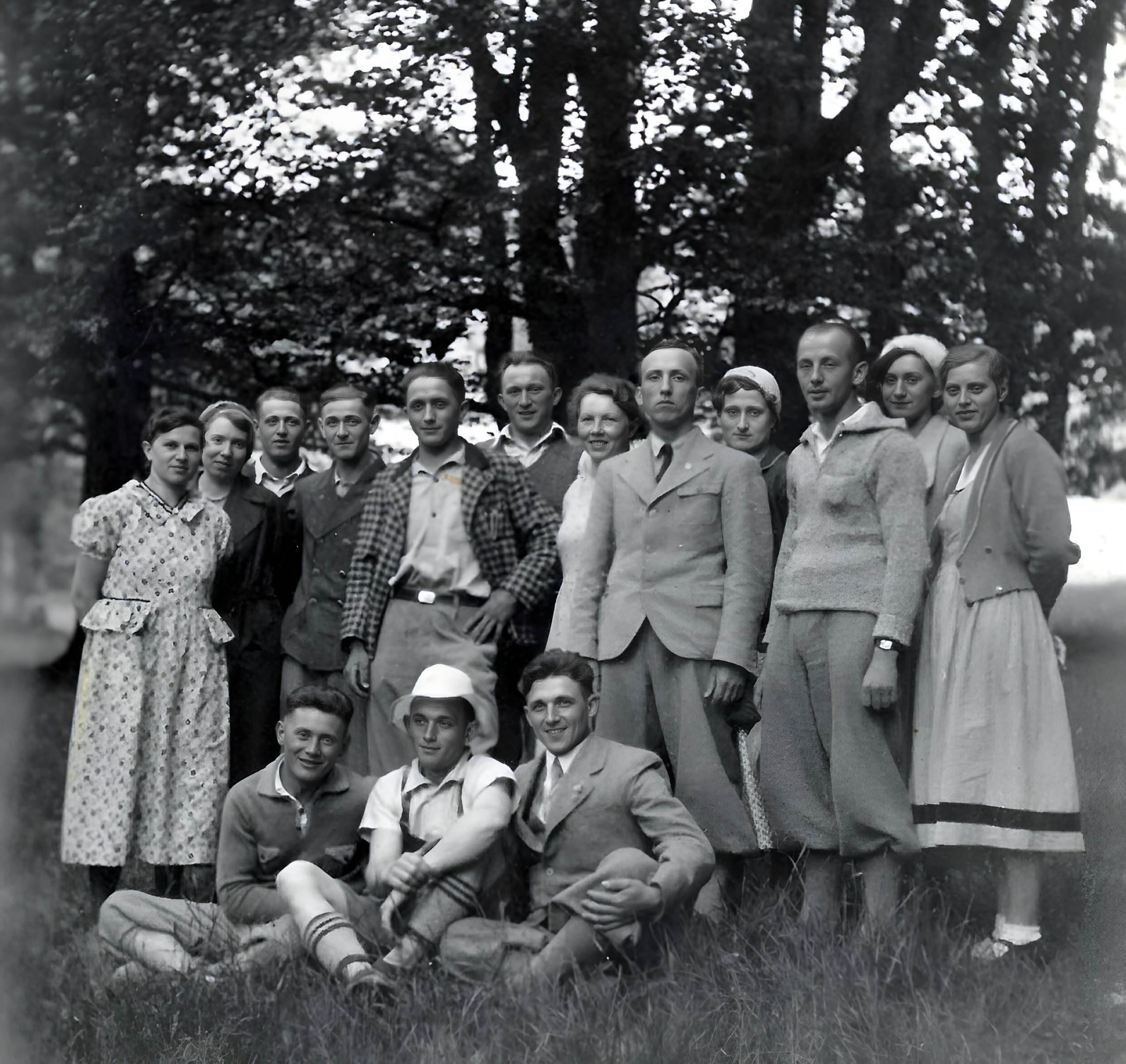 Gruppenfoto Radfahrverein