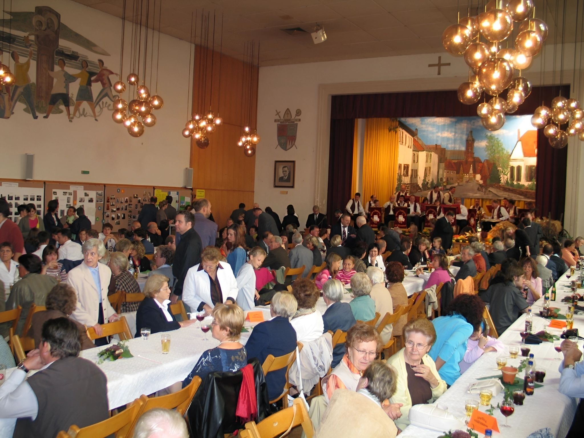 Feier im Pfarrheim St. Josef in Trennfurt