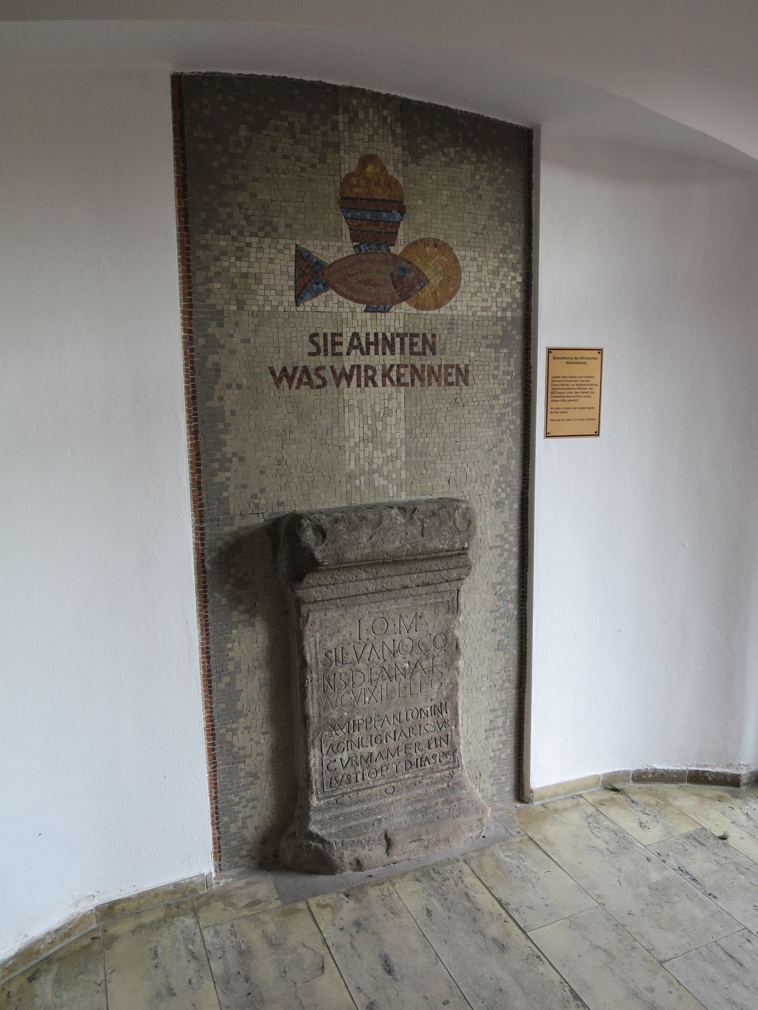 Römischer Weihestein