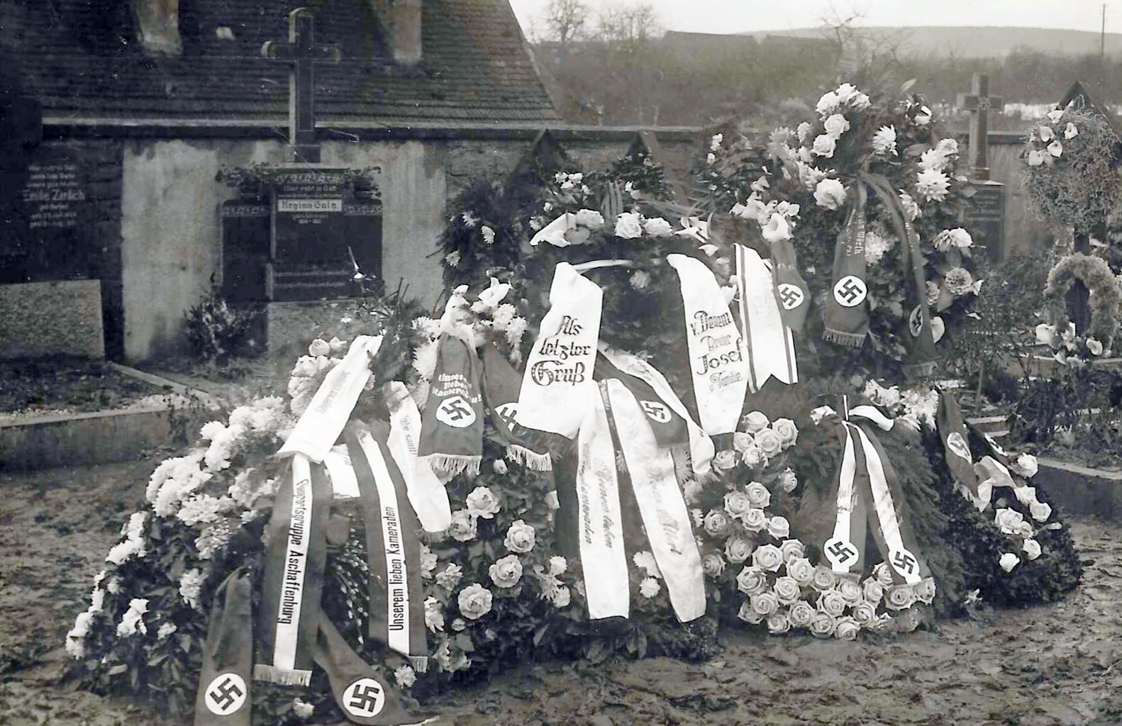 Beerdigung von Ferdinand Lechner