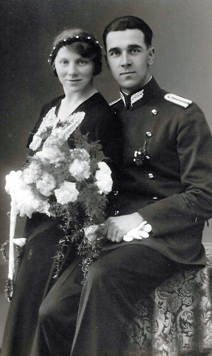 Mizzl und Alfons Wetzel ca. 1935