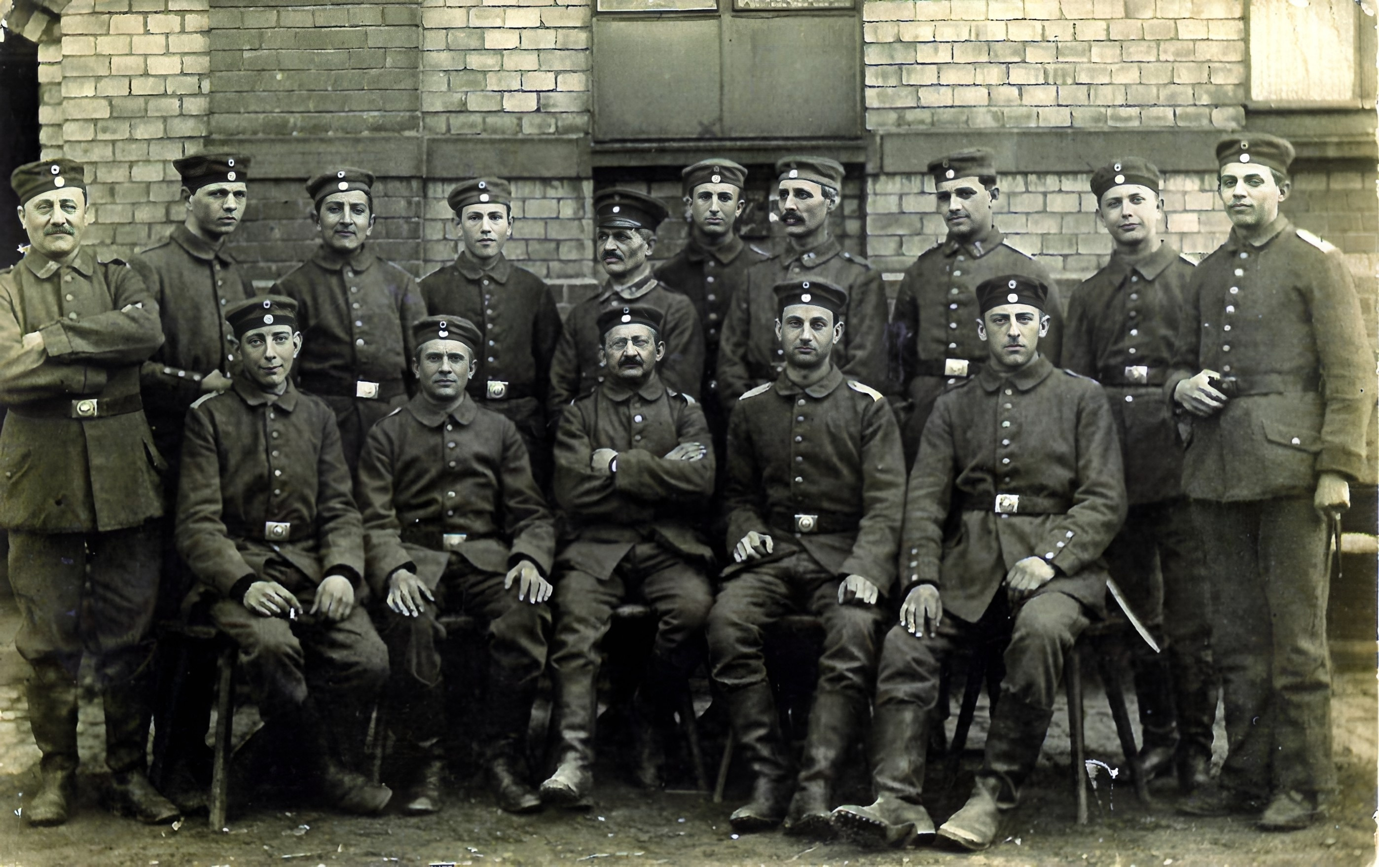 Gruppenfoto Soldaten 1914-1918