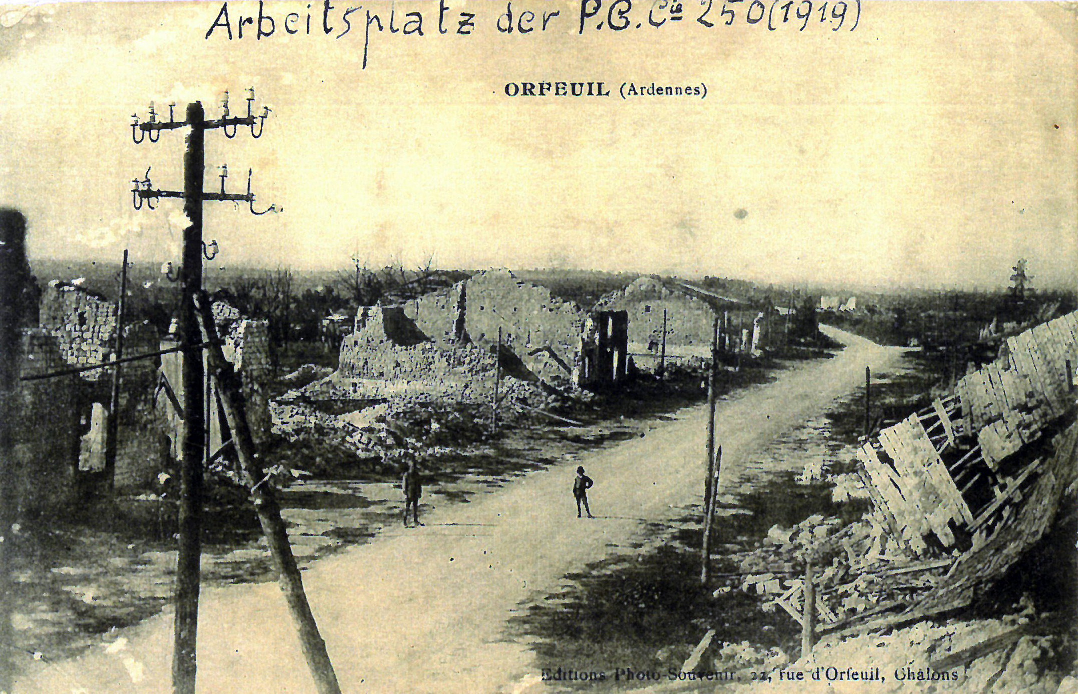 "Arbeitsplatz der PGCie 250"