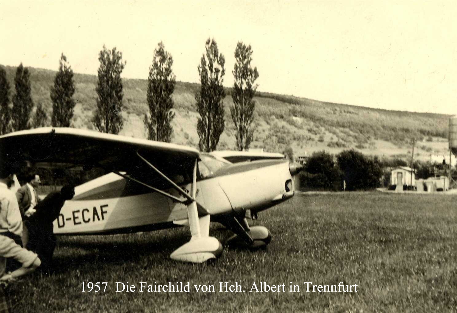 Die "Fairchild" von Heinrich Albert 1957