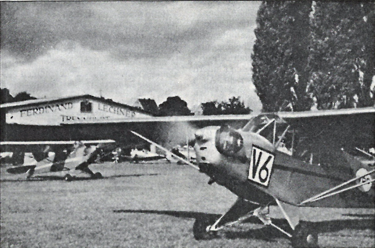 Auf dem Flugsportgelände in Trennfurt