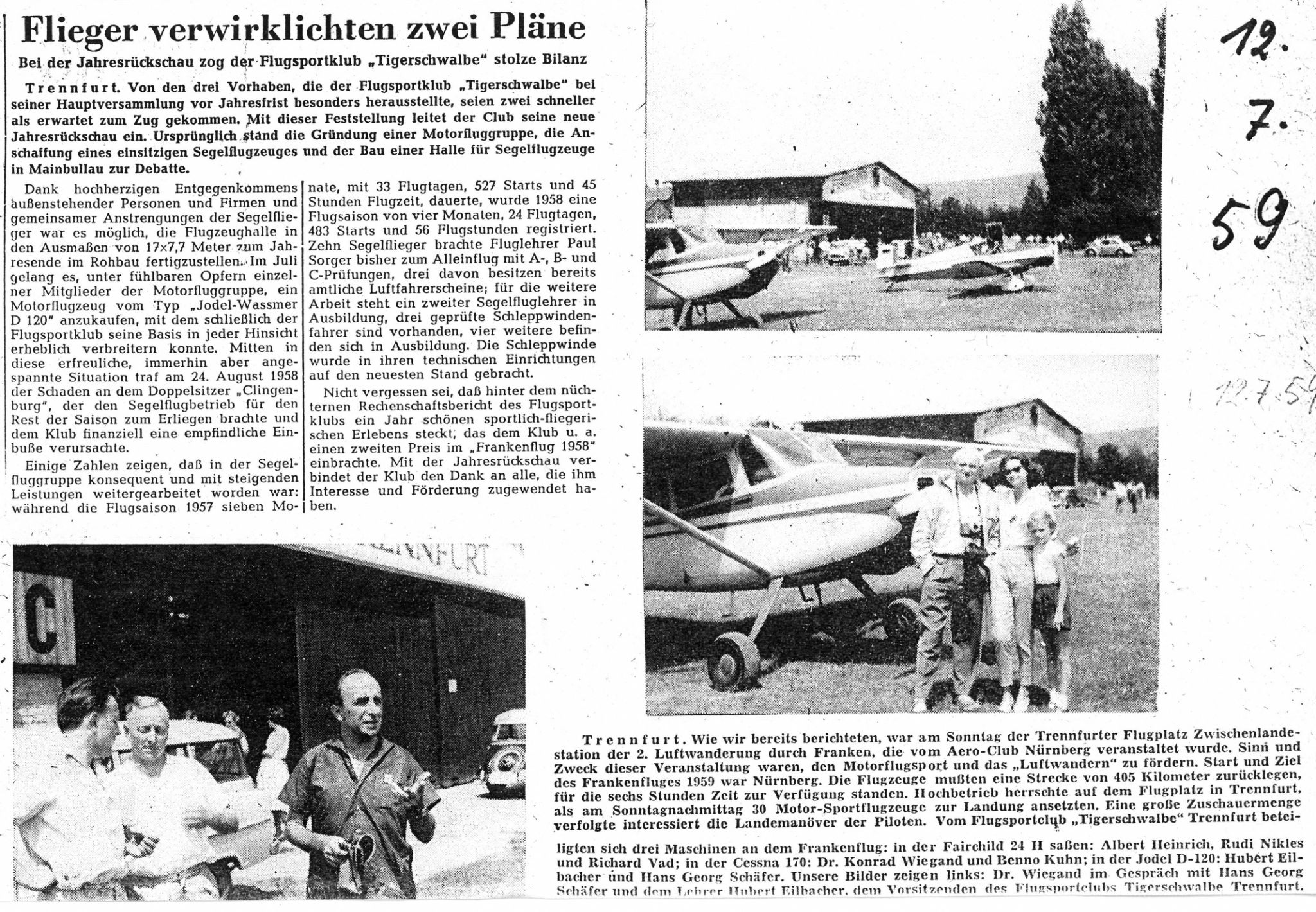 Jahresrückschau 1959