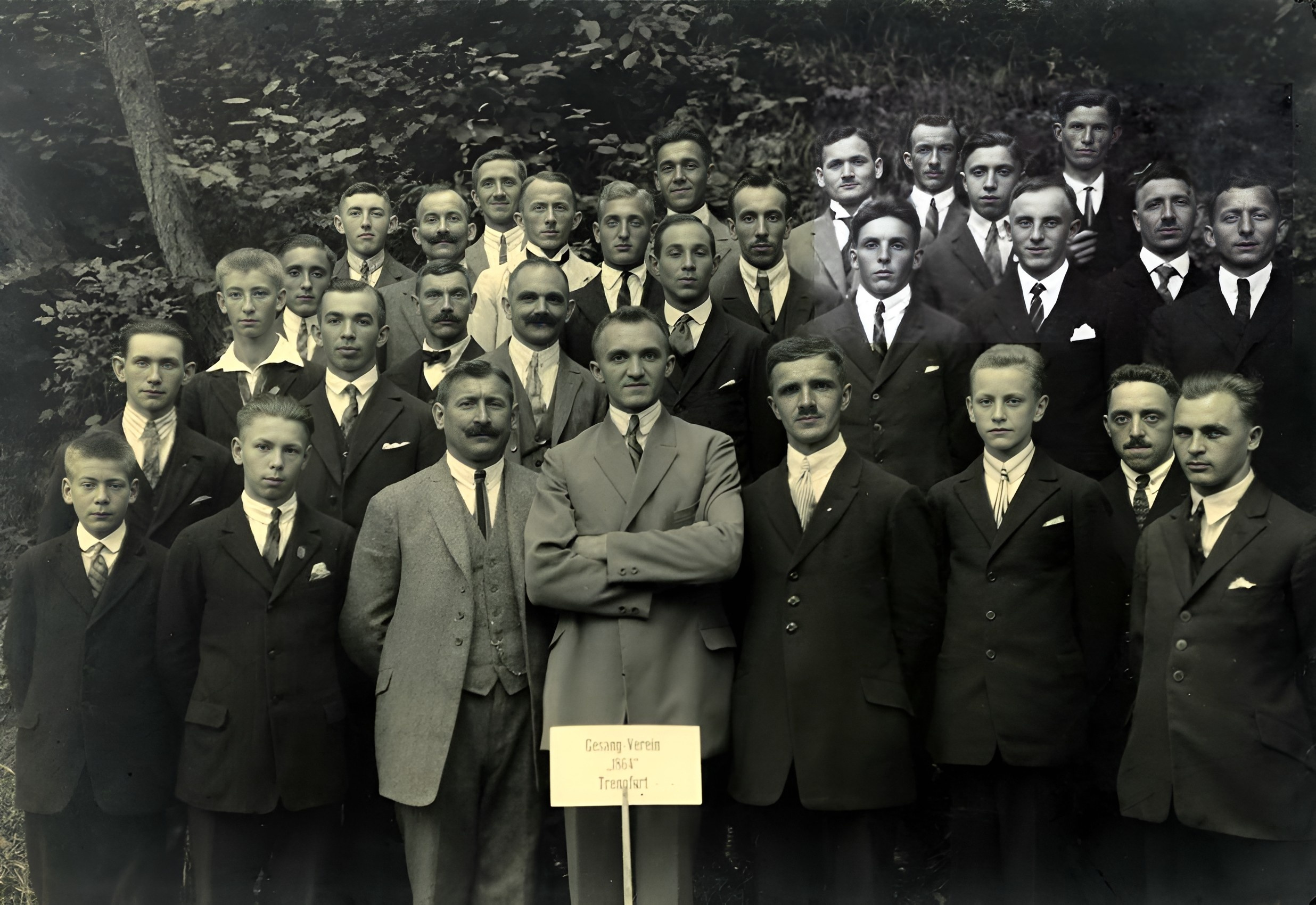 Gruppenfoto Gesangverein Trennfurt