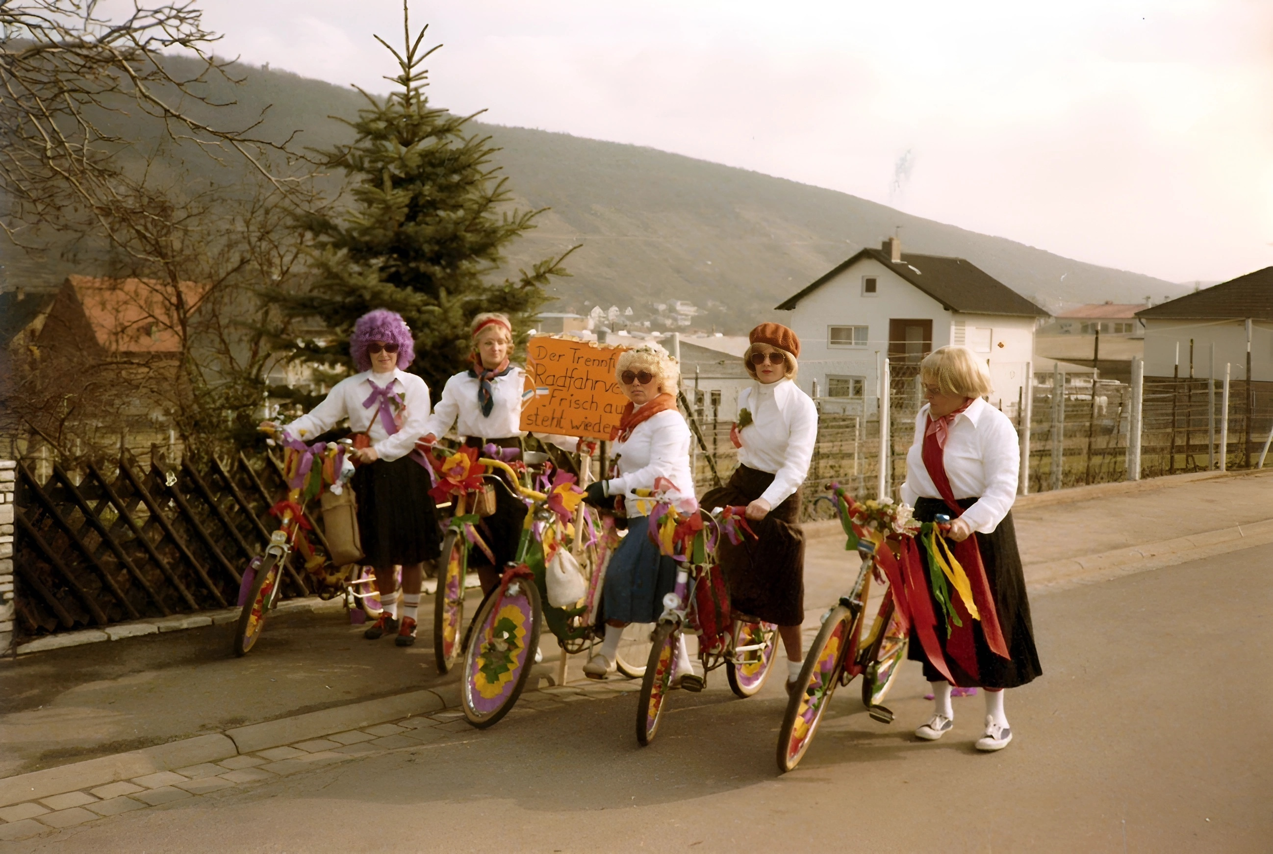 Faschingsumzug TTC 1970er Jahre