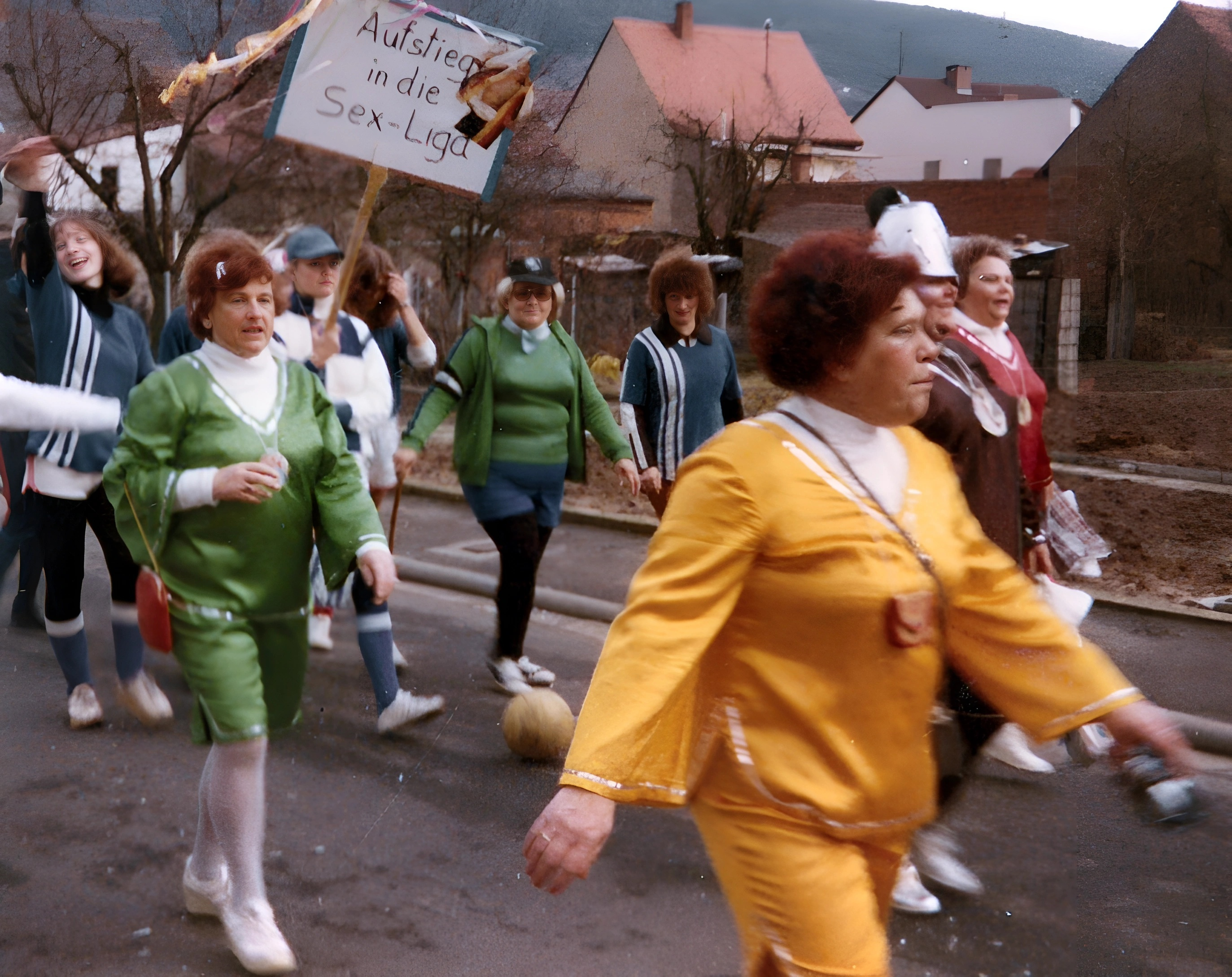 Faschingsumzug TTC 1970er Jahre