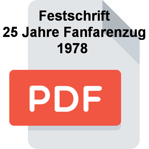 Z Festschrift 25 Jahre Fanfarenzug 1978