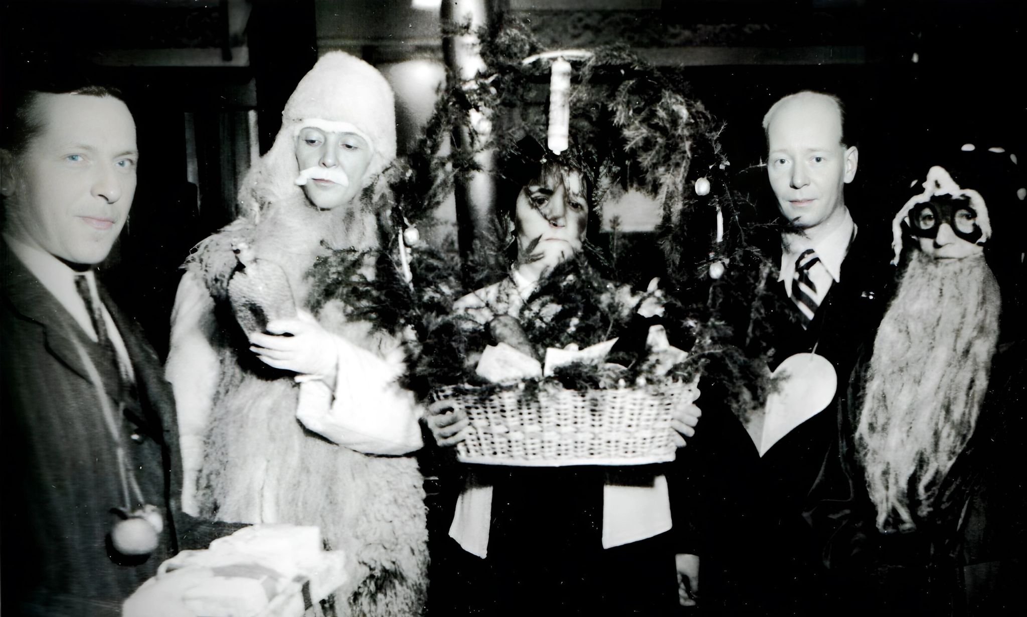 Nikolausfeier beim VdK Anfang der 1950er Jahre