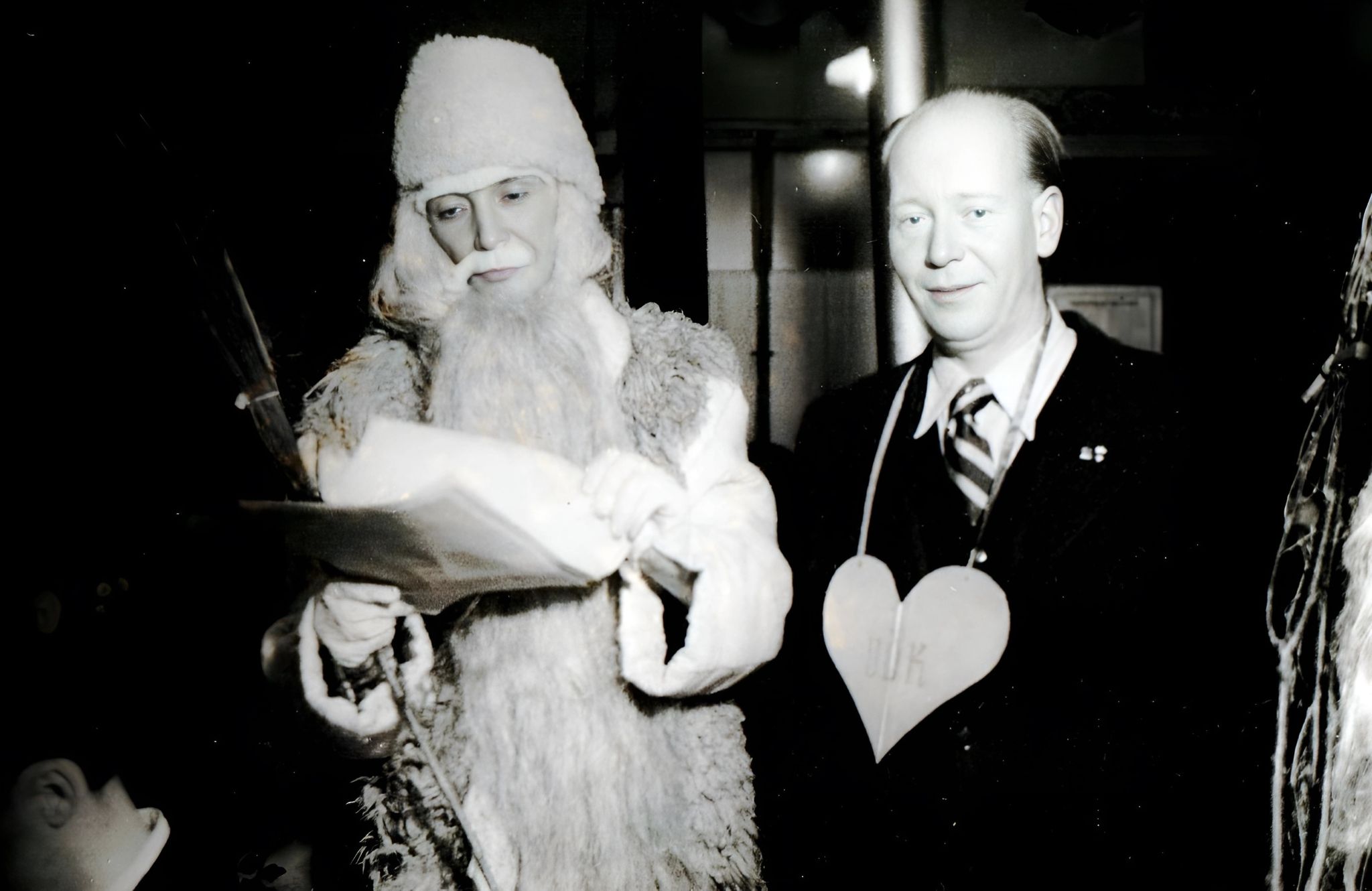 Nikolausfeier beim VdK Anfang der 1950er Jahre