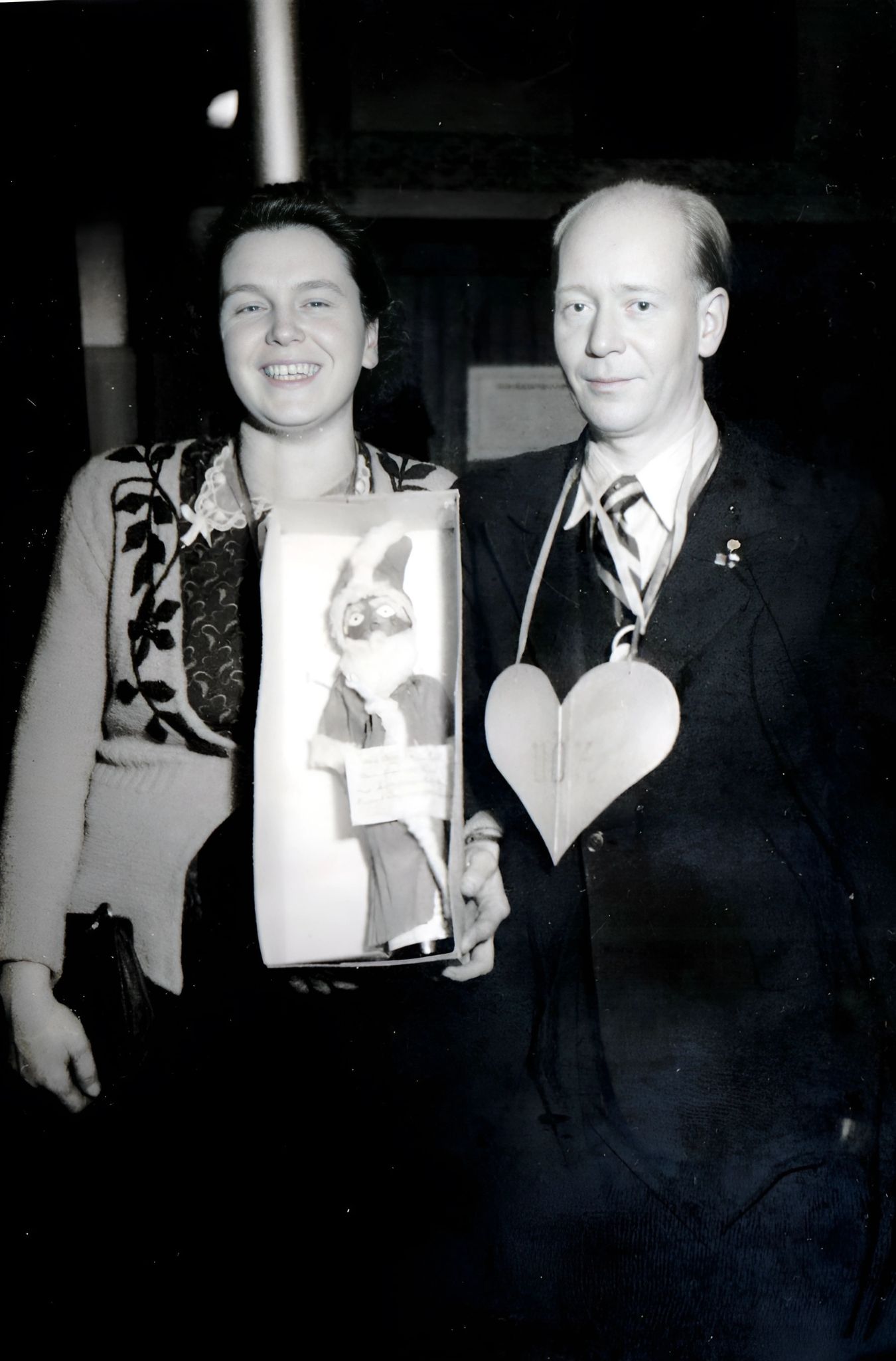 Nikolausfeier beim VdK Anfang der 1950er Jahre