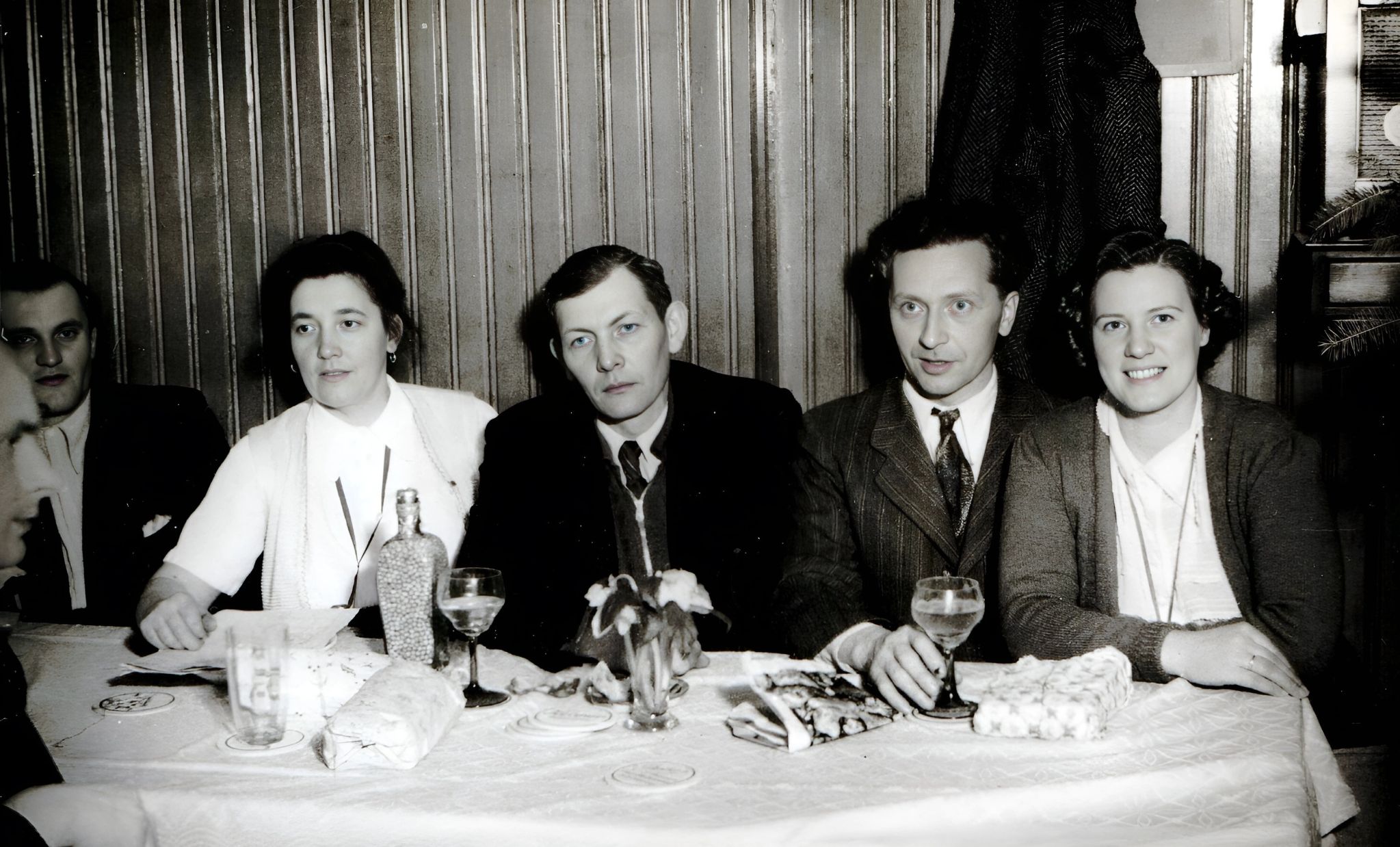 Nikolausfeier beim VdK Anfang der 1950er Jahre