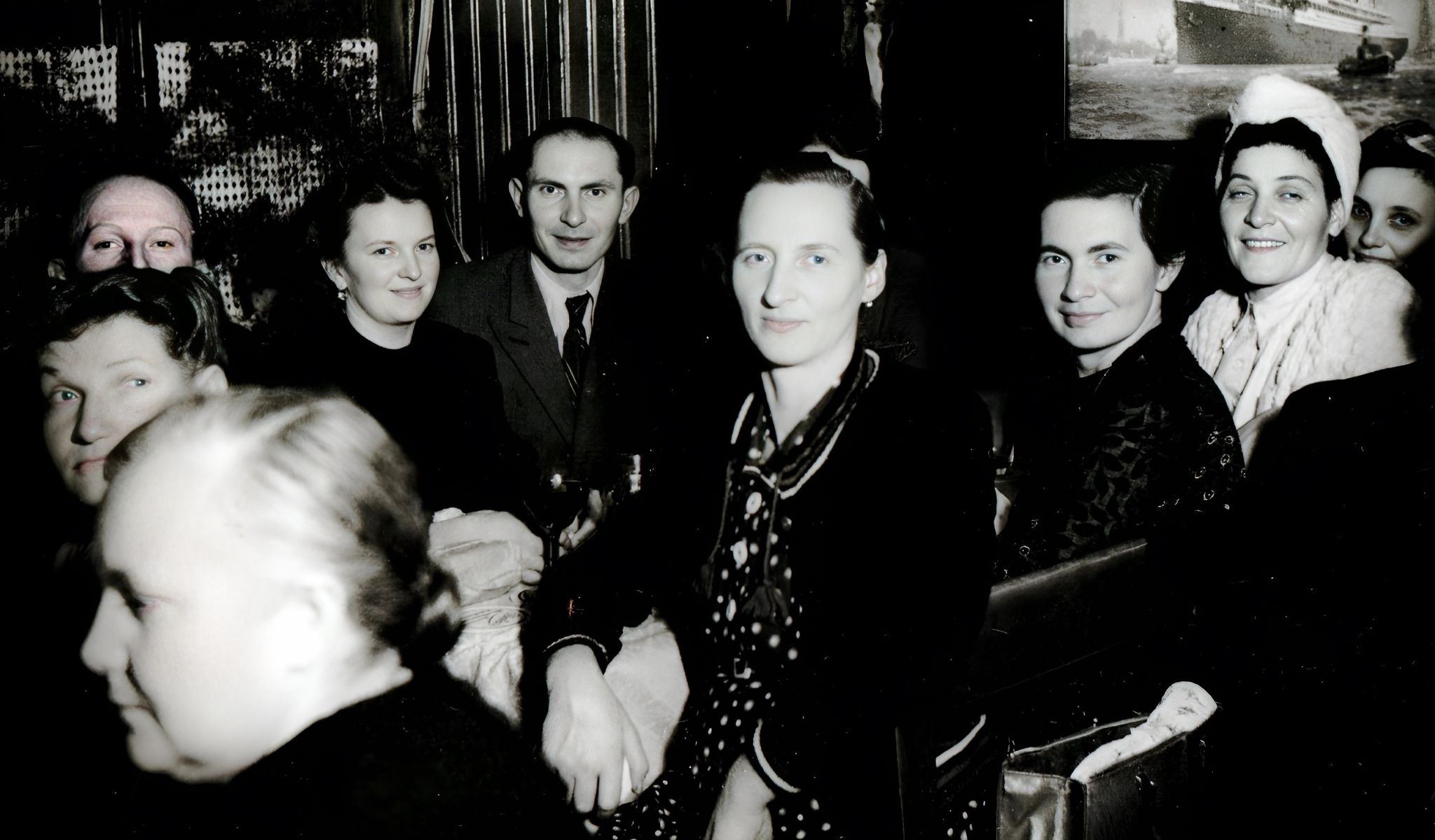 Nikolausfeier beim VdK Anfang der 1950er Jahre