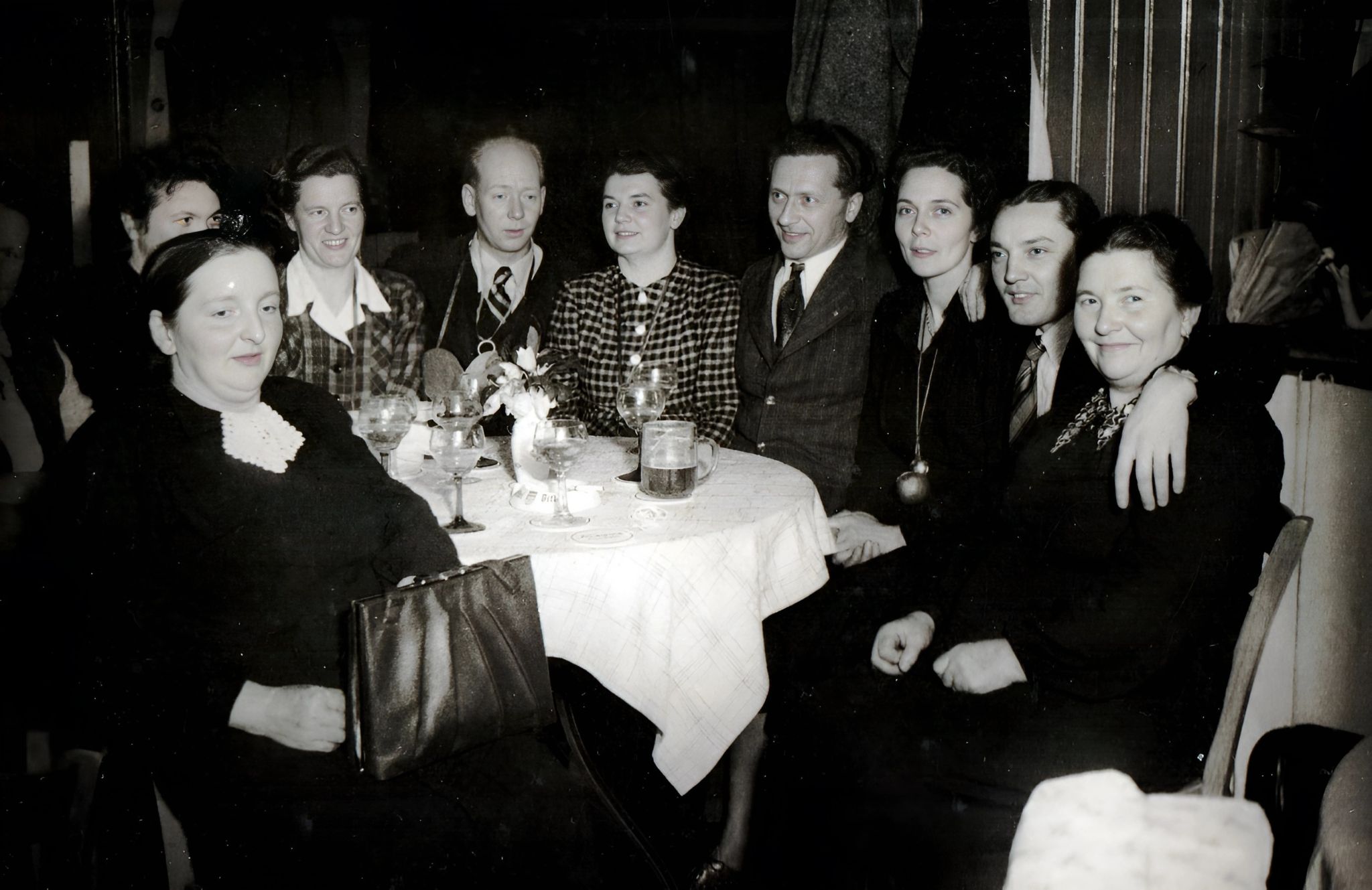 Nikolausfeier beim VdK Anfang der 1950er Jahre